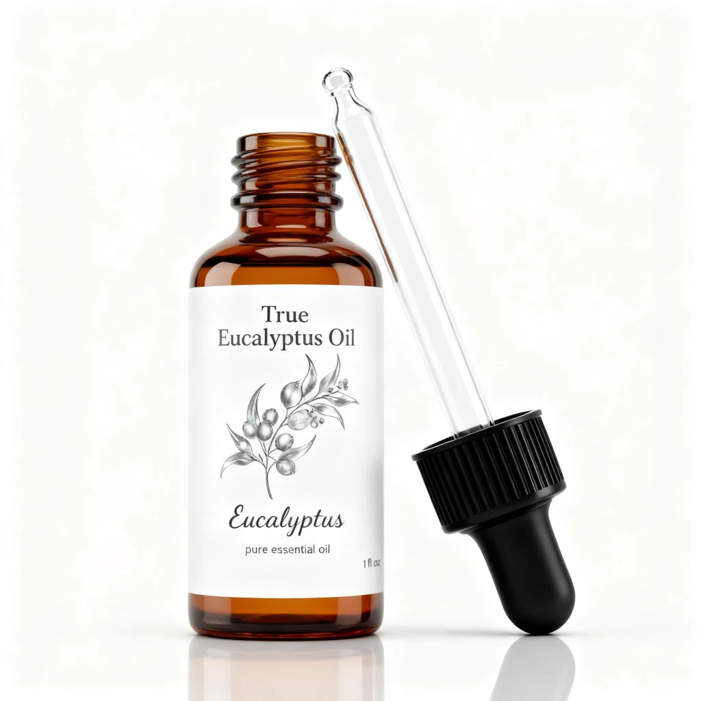 Eucalyptus Essential Oil bottle